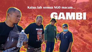 GAMBI Gotong royong bersihkan kubur LAGONG!