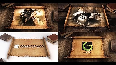 SCROLL INTRO BUNDLE ► [ AFTER EFFECTS TEMPLATES ]