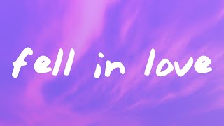 Video thumbnail of "blink-182 - FELL IN LOVE (Lyrics)"