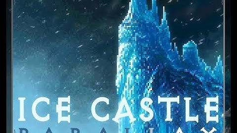 Pixel Art - Ice Castle - Parallax Background