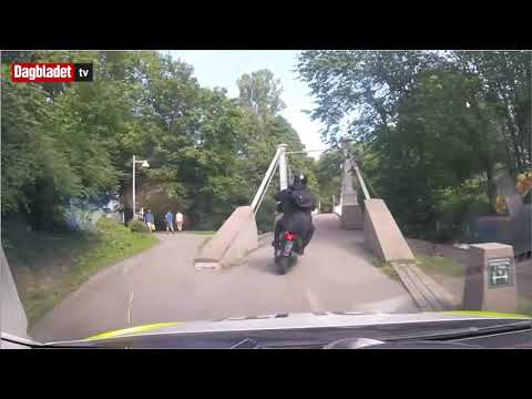 Norwegian Police Dramatic Car Chase With Armed Robbers