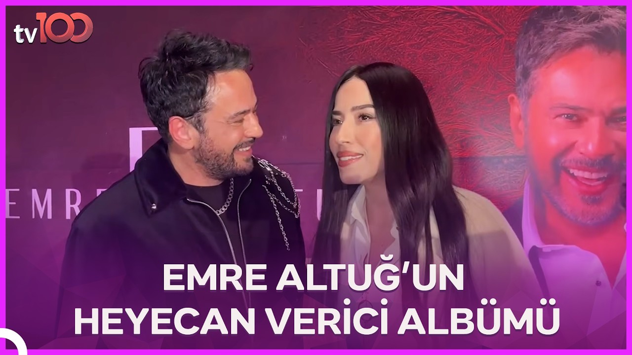 Emre Altuğ Heyecanını Kameralardan Gizleyemedi
