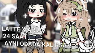 Aria X Latte 24 Saat Ayni Odada Kalma Challenge Part 3 -Lazyxthing Şfet