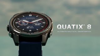 Garmin | quatix 8 | La montre nautique connectée par excellence