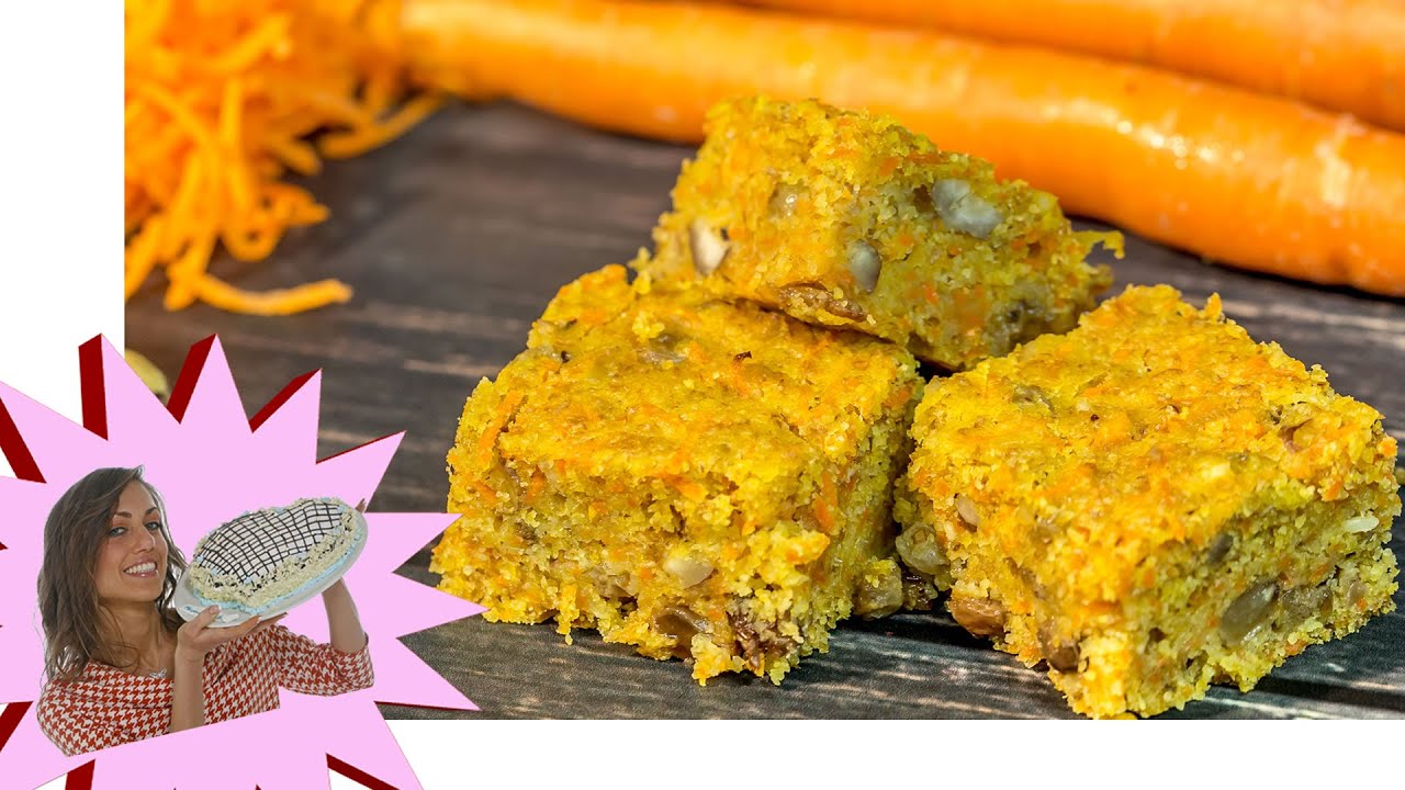 Torta di Carote Vegana - Vegan Carrot Cake