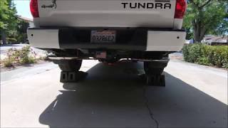 TRD Exhaust After Visited a Muffler Shop