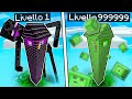 CASA ALTA ENDERMAN  DA 1€ VS CASA ALTA SLIME DA 1.000.000€! - MINECRAFT