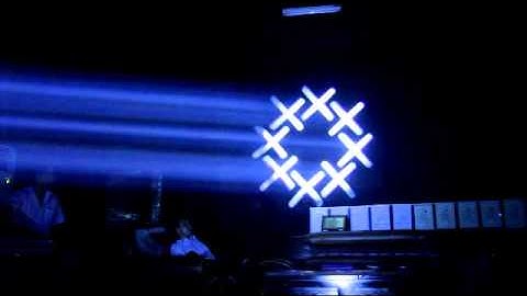 330W beam moving head light gobo change