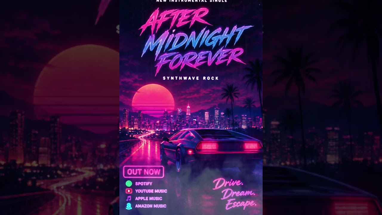 Mira Joe Satriani Meets Synthwave 🎸🌃| After Midnight Forever #JoeSatriani #Synthwave #Guitar #Retrowave en YouTube Mira Joe Satriani Meets Synthwave 🎸🌃| After Midnight Forever #JoeSatriani #Synthwave #Guitar #Retrowave en YouTube