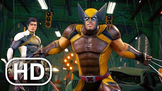 Marvel's Midnight Suns Wolverine Vs Sabretooth Fight Scene (2022) 4K ULTRA HD