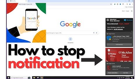 How To Turn Off Notifications in Chrome Stop Pop-Up Google Chrome On PC
