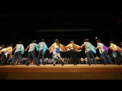 ギリシャの踊り よさこい総踊り 『うらじゃ音頭』 📍倉敷よさこい (倉敷市芸文館
