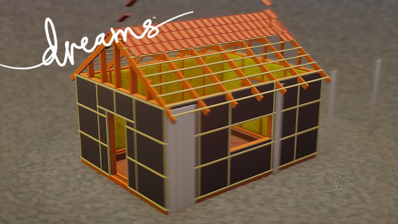 Dreams - House Construction Animation | PlayStation 4