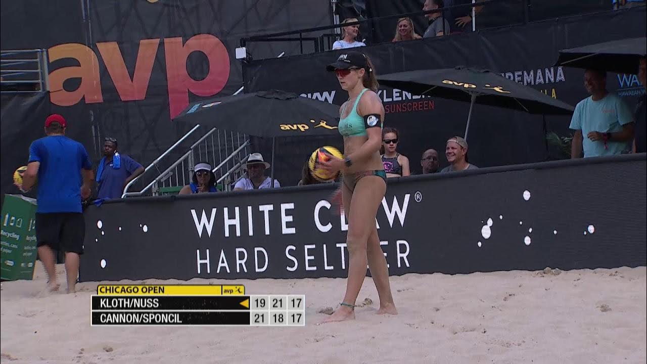 AVP Chicago Open Cannon/Sponcil vs. Kloth/Nuss Stadium Court Gold