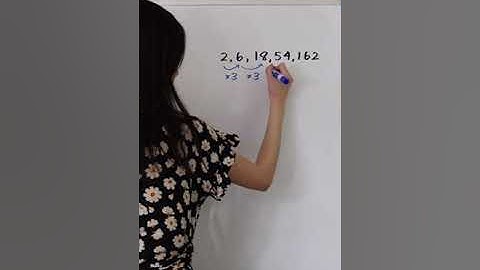 GEOMETRIC SEQUENCE #shorts #math #maths #mathematics