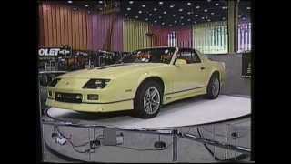 1985 Chevy Camaro IROC Z at the 1985 Chicago Auto Show