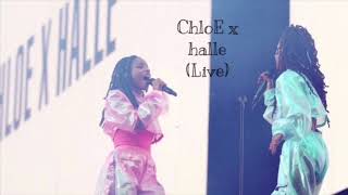 Chloe x halle - down ( live)