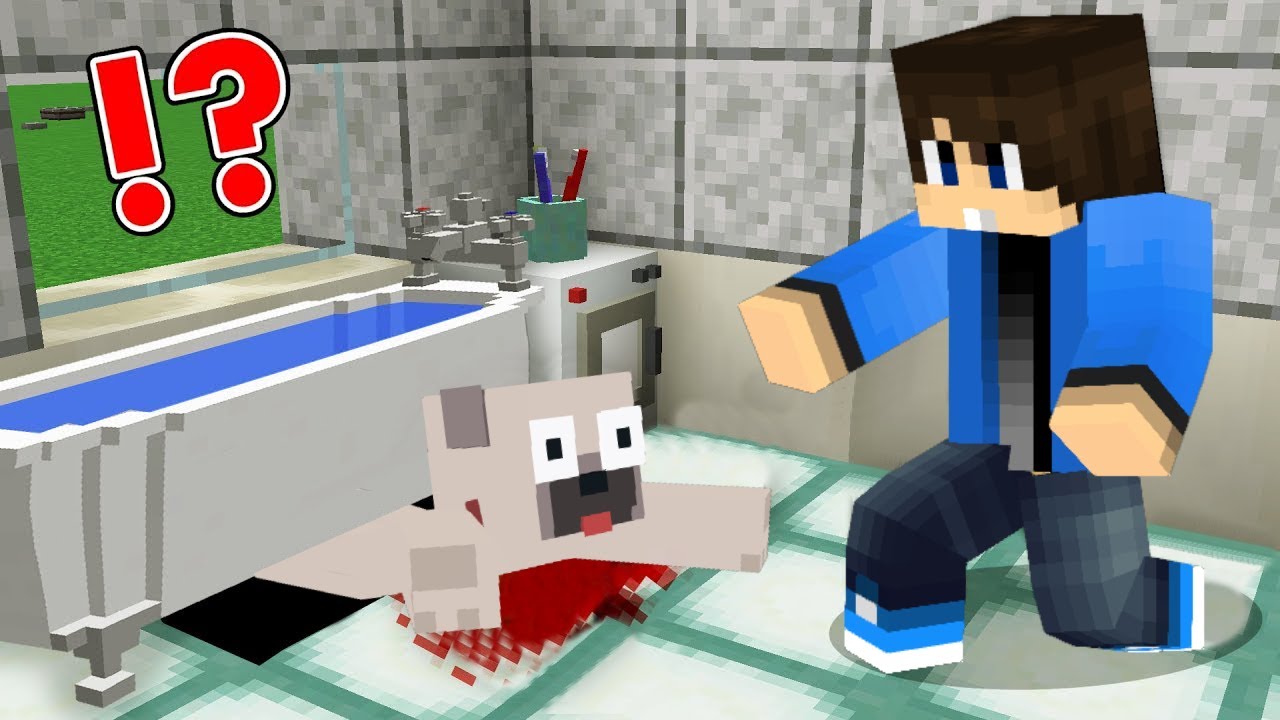 Rejtett SZOBÁT Talátam a FÜRDŐKÁD ALATT a Minecraftban!