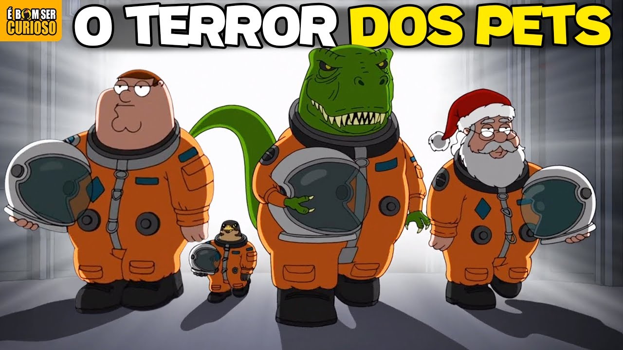 OS PETS MAIS AZARADOS E INSANOS QUE O PETER TEVE EM FAMILY GUY