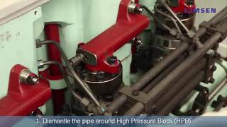 Dismantling High Pressure Block HPB