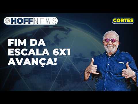 Fim da Escala 6x1, pauta central do governo Lula, avança no Congresso!