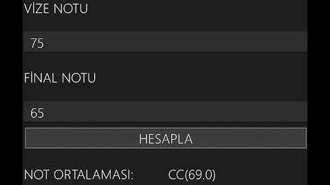 6- Python Vize-Final Not Ortalaması Hesaplama || Python If Yapısı||Kontrol İfadeleri-2