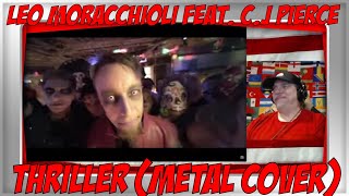 Thriller (metal cover by Leo Moracchioli feat. C.J Pierce) - REACTION