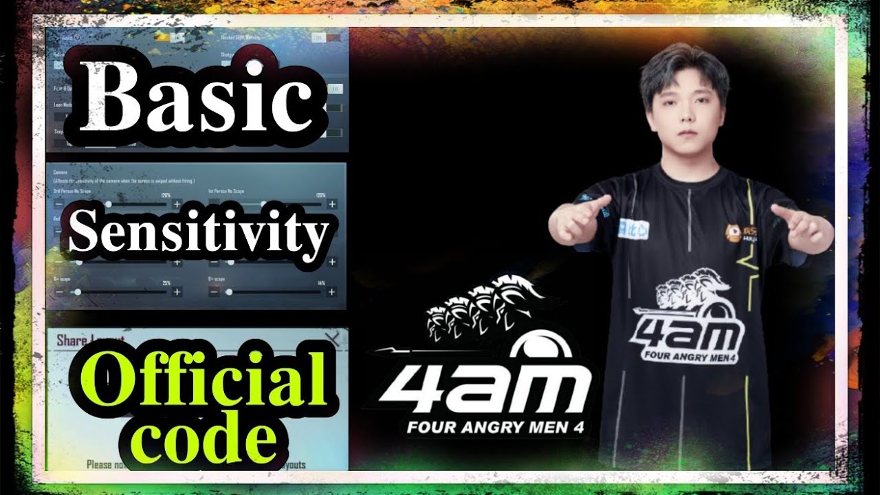 [NEW] 4Am HASAKI Layout Code And New Sensitivity 2021ll PUBG MOBILE ll   Best 3 finger claw