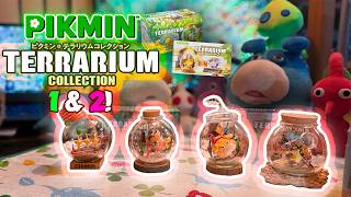 Pikmin Terrarium Collections 1 & 2 UNBOXING! | Orangee Inkling