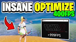 Insane Optimization For Boost FPS in Fortnite Chapter 4