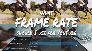 [FilmForth] What Best Frame Rate Should I Use for YouTube Videos? (24, 30 or 60FPS)