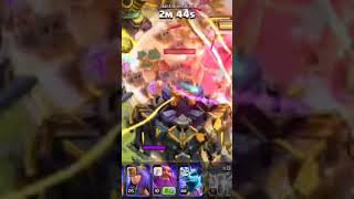 GIANT ATTACK STRATEGY ON TH17 | Clash of Clans #shorts #clash of clans #coc #gaming
