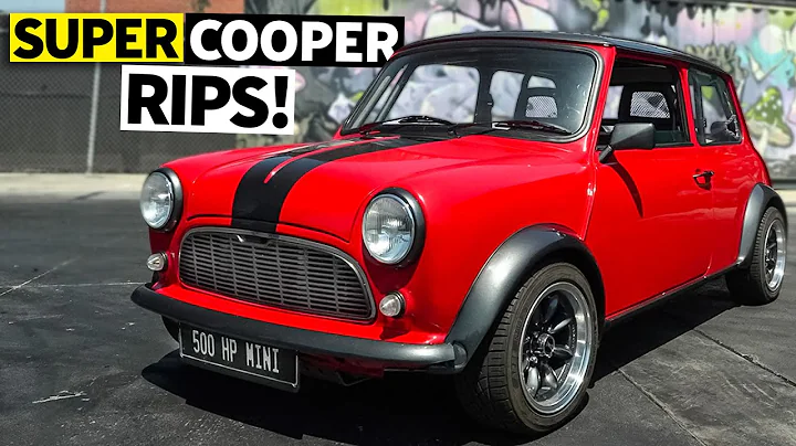 Mini Car, MEGA Power! 500hp Mini Cooper Lights up ...