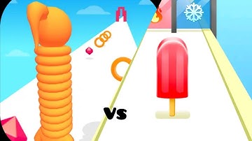 Ice Cream Run VS Neck Ring  - All Levels Gameplay Android,ios  BEST GAME FOR 2023