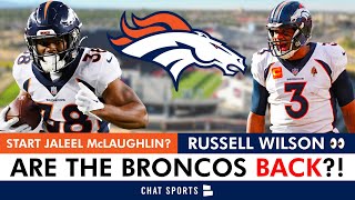 Are The Broncos BACK After Win vs. Bears? + Javonte Williams Injury News: Jaleel McLaughlin New RB1?