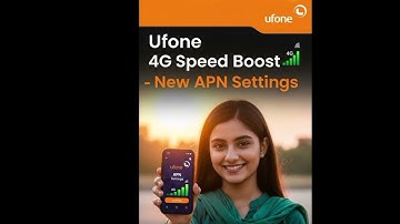 Ufone 4G Speed Boost 🔥 New APN Settings 2025