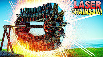 I Built a LASER CHAINSAW Because The Game Let Me... [Instruments of Destruction]