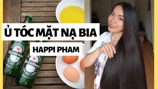 Tóc Nhanh Dài, Mềm Mượt, Giảm Gầu/Ủ Tóc Với Bia/Happi Pham