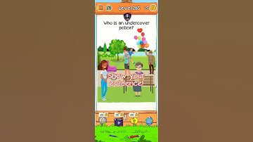 Braindom 2 Level 265 Who is undercover police?