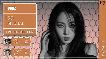 VIVIZ | So Special | Line Distribution + Lyrics