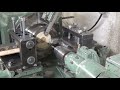 Production of wooden beads, wood turning machine lathe. EU Poland.