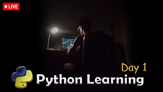 🔴 Python Practice Live | Day 1 – Learn & Solve Programming Problems Together!