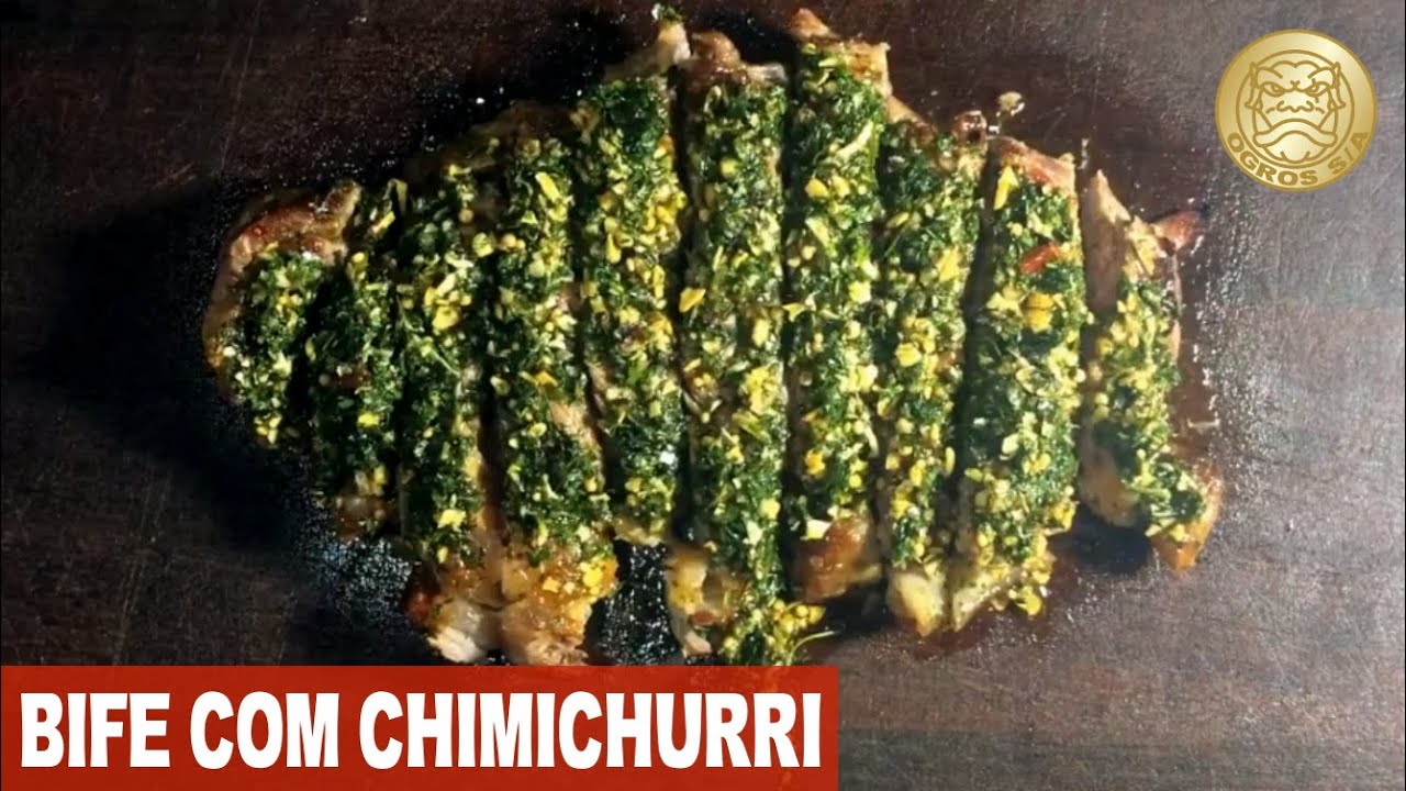 Bife De Chorizo Com Crosta Chimichurri Youtube 