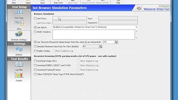 How to use Webserver Stress Tool