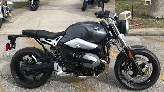 2023 BMW R nineT Pure Mineral Gray Metallic BMW6H17863/Walk Around Video