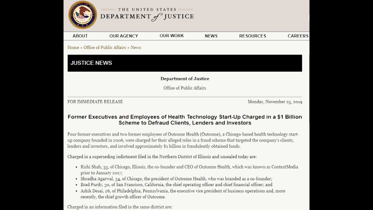 Indian-Origin Start-Up Executives Convicted of Massive $1 Billon Fraud in US.