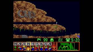 SNES Quest - G41E5 - Lemmings - Block