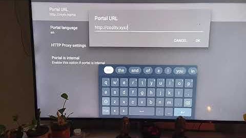 change portal url in android app stb emu
