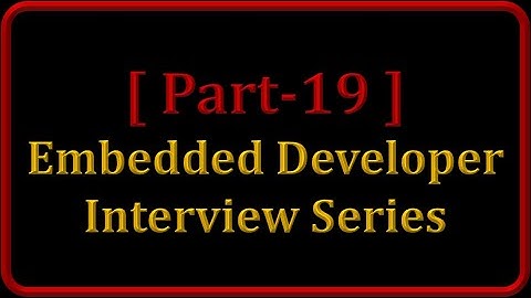 Size of pointers || Part 19 - Interview Questions & Tips for Embedded Developer