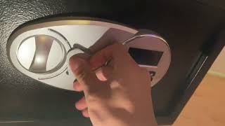 How to reset a Amazon basic safe if you lost the keys and you forgot the password